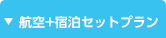 航空＋宿泊セットプラン