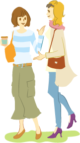2人組女性