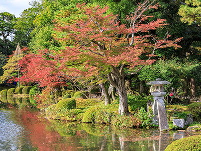 兼六園の紅葉
