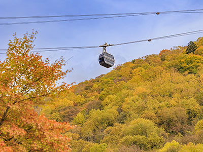 新穂高ロープウェイの紅葉