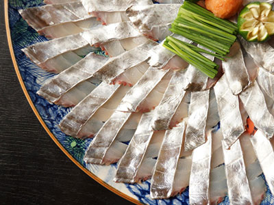 太刀魚の鏡盛り