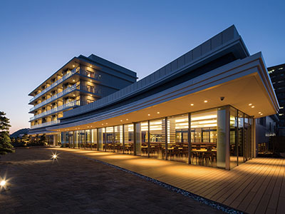 下関温泉　海の風