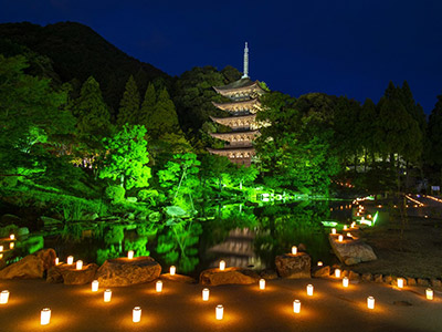 キャンドルゆれる素敵な時間 ～山口ゆらめき回廊～
