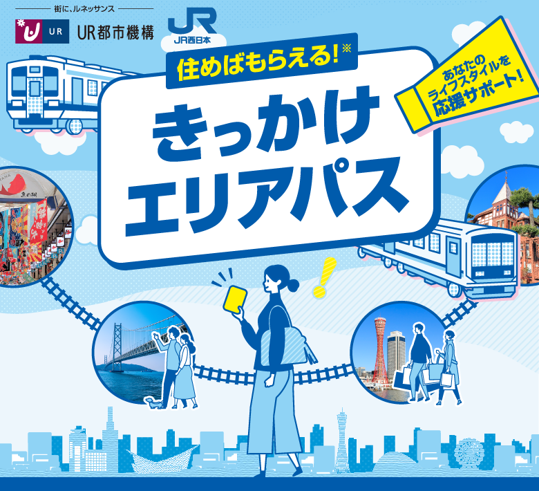きっかけエリアパス　あなたのライフスタイルを応援サポート！　きっかけエリアパス