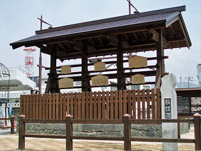 唐樋札場跡（からひふだばあと）