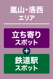 嵐山・洛西エリア