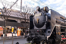 神戸駅D51前広場＆相生橋