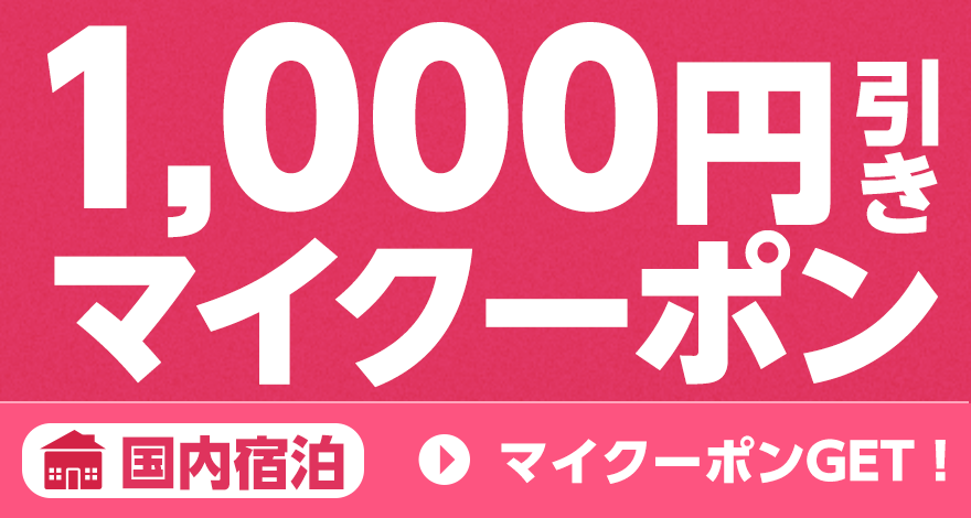 1,000円引きマイクーポンGET！