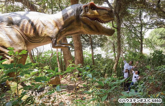 ＜早い者勝ち　こども代金10,000円！＞夏のハウステンボスと無人島ジュラシックアイランドを冒険　2日間