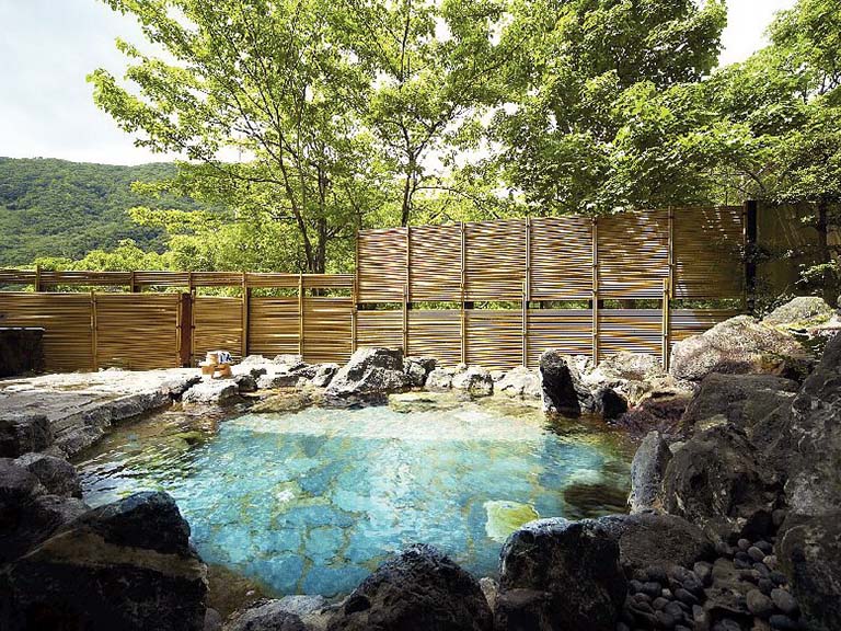 丸峰観光ホテル　露天風呂