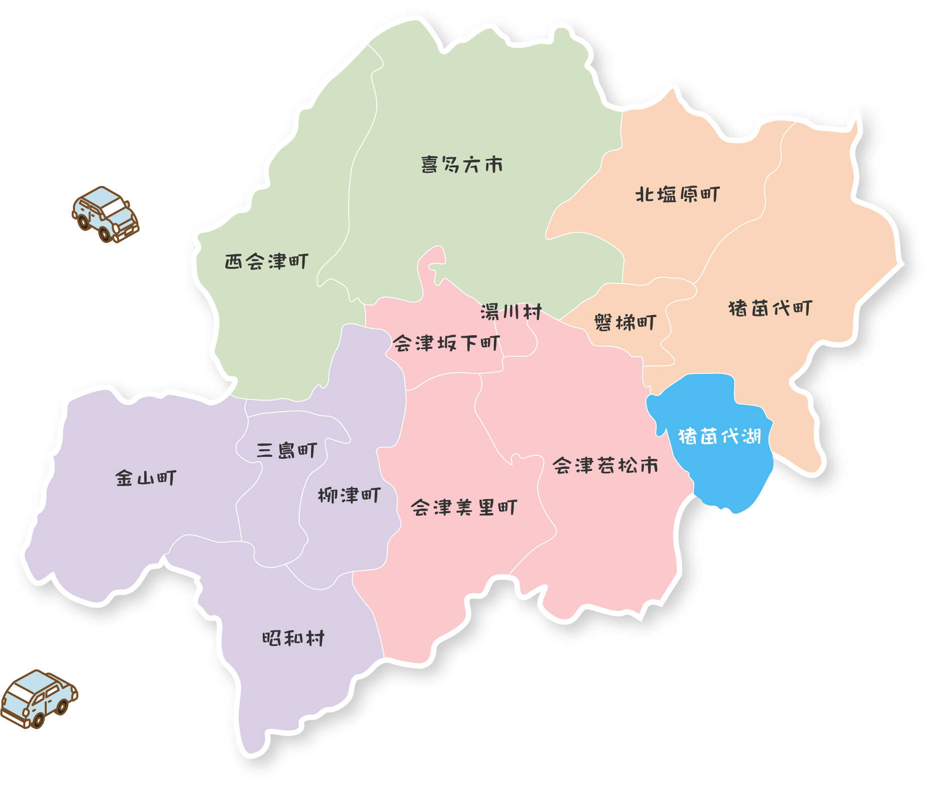 会津マップ