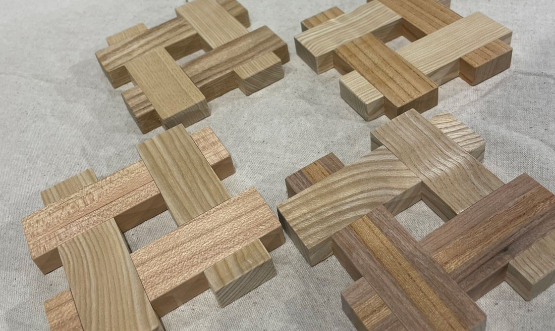 組み木コースター2