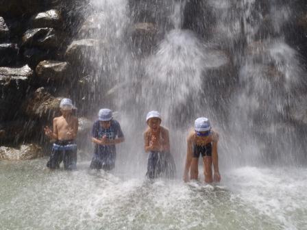 川遊び・たきしゅぎょう!?