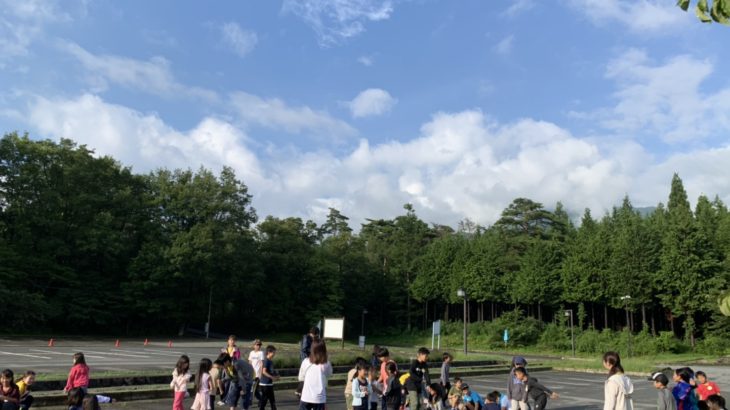 ８月１９日発トムソーヤクラブ川遊びキャンプ入門コース２日目