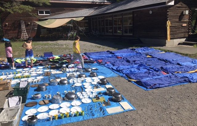 8月5日発 川遊びキャンプ3泊4日白州 4日目