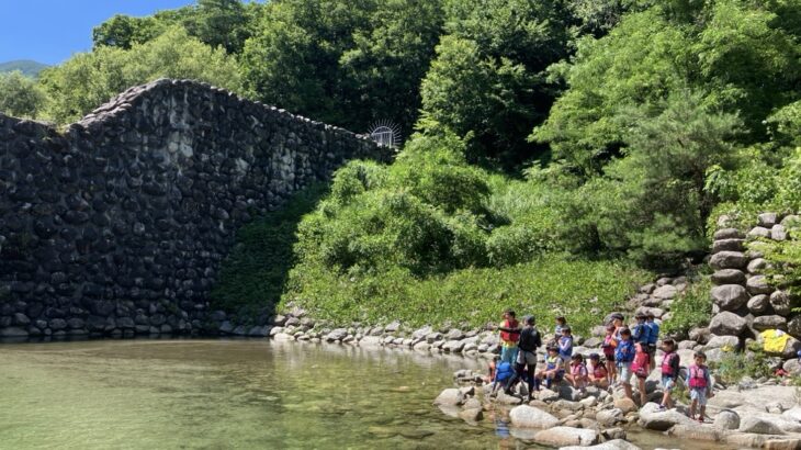 7月31日出発川遊びキャンプ入門コース2泊3日　2日目