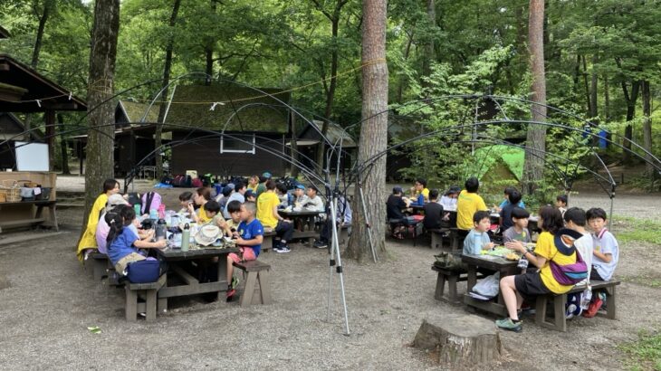 8/19～21 白州・川遊びキャンプ入門コース2泊3日 1日目