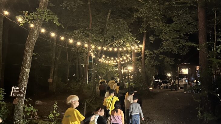 ８月２日発川遊びキャンプ３泊４日白州２日目