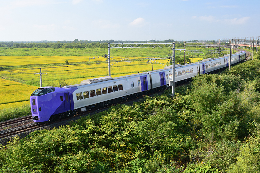 鉄道で 北海道を行く Akaaka 赤い風船trip 日本旅行