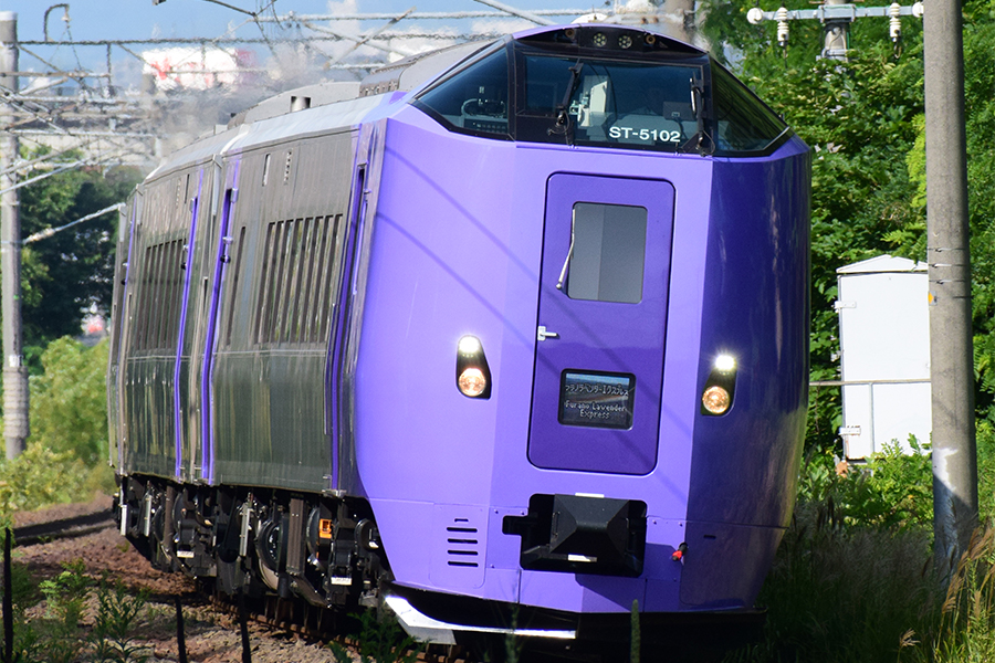 鉄道で 北海道を行く Akaaka 赤い風船trip 日本旅行