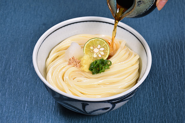 冷ぶっかけうどん