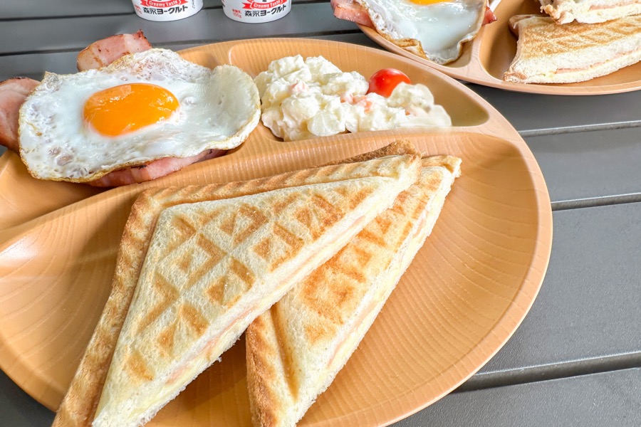 西伊豆グランピング 天空テラス食事