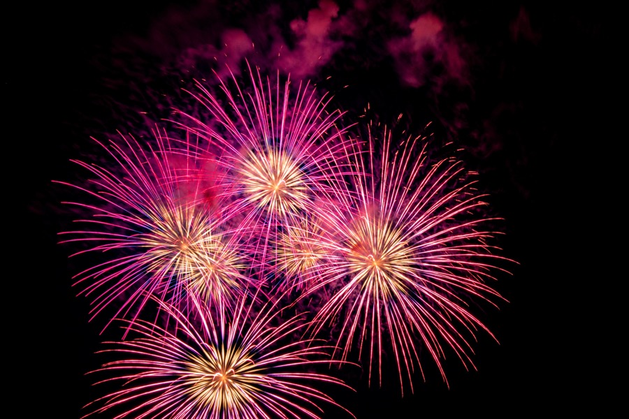 河口湖湖上祭