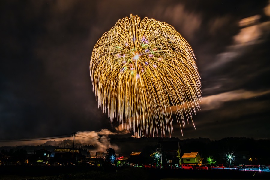 片貝まつり花火