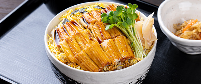 煮あなご丼