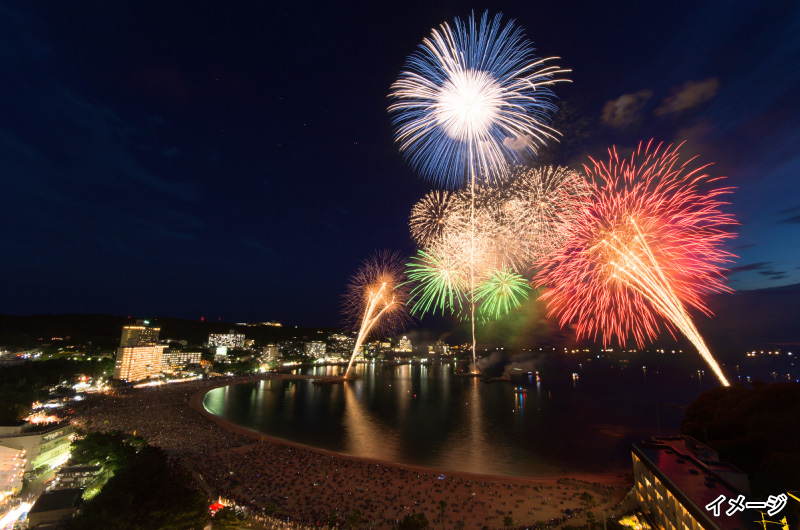 南紀白浜花火フェスタ2026イメージ
