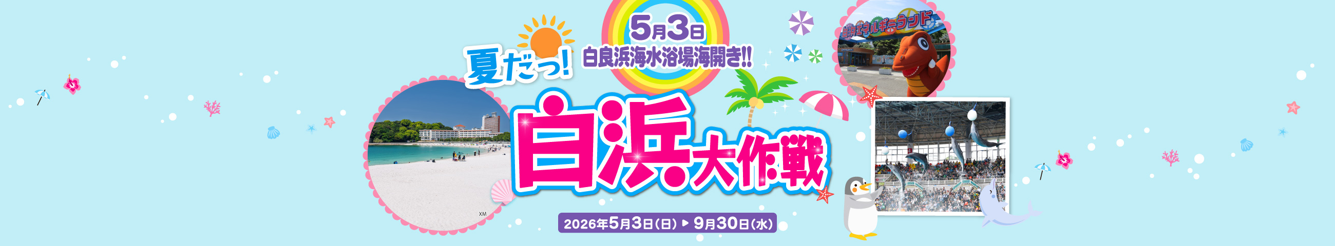 夏だっ！白浜大作戦