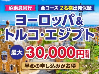 添乗員付き海外ツアー