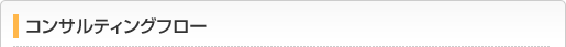 コンサルティングフロー