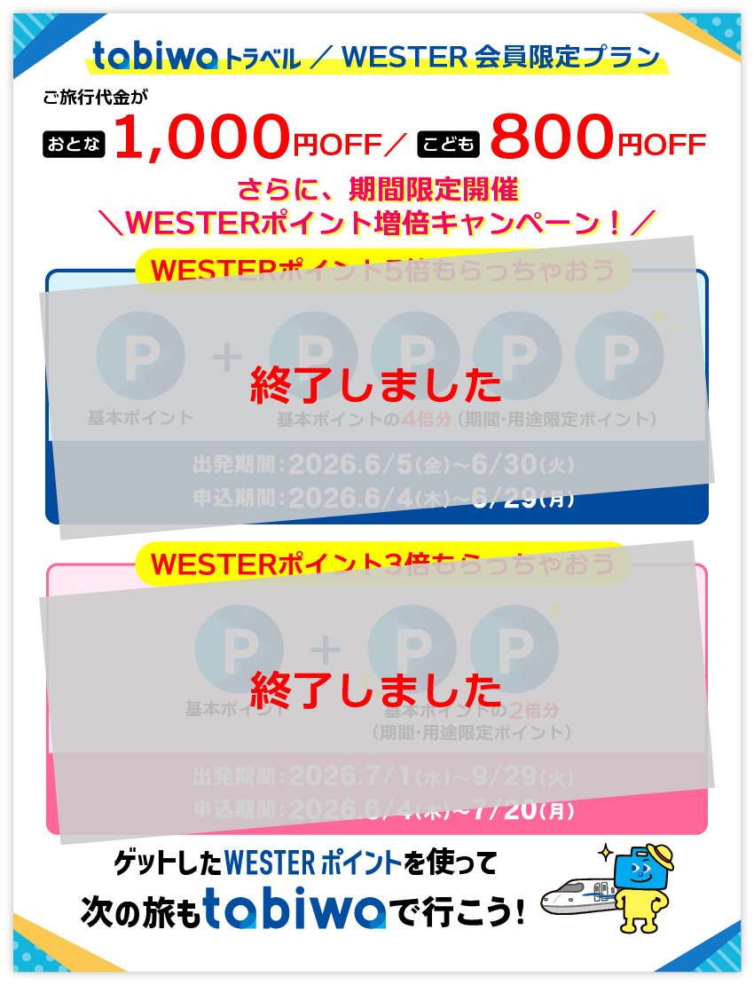 WESTERポイントについて