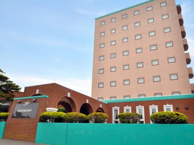 【外観】北海道根室市のビジネスホテル「イーストハーバーホテル」へようこそ。