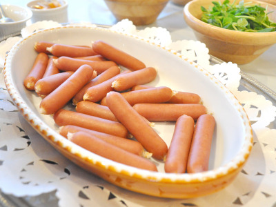 【ご朝食】パンにあうおかずもございます