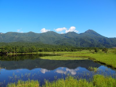 【知床五湖】初夏の知床五湖です。さわやかな風が吹き抜けます。