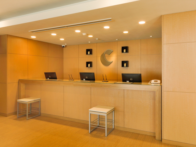 コンフォートホテル釧路 フロントディスク