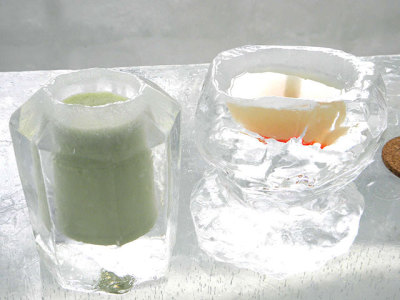 【氷のグラス作り】マイグラスは形は、形がいびつでも愛着がわいて美味しく感じるはず♪