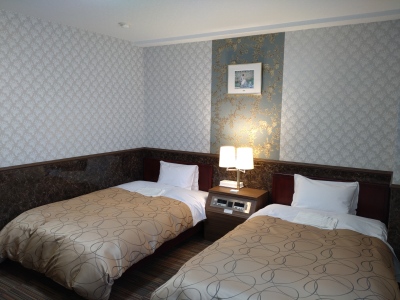 ◆ツイン／21～23㎡・シングルベッド2台設置。セミダブルとシングルの組合せも。（選択不可）