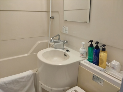 ユニットバス／大浴場はありません。m(_ _