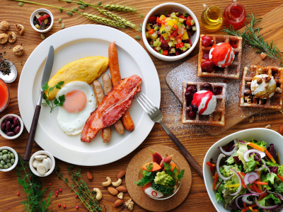 朝食ビュッフェ２（イメージ）