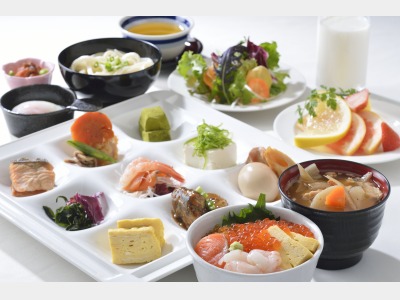朝食ビュッフェ（イメージ）