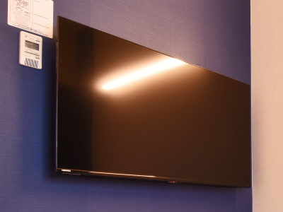 【テレビ】43インチのテレビを設置しています