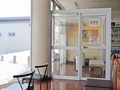 【喫煙室】おタバコはこちらにてお願いいたします