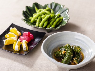【夕食】お惣菜3品