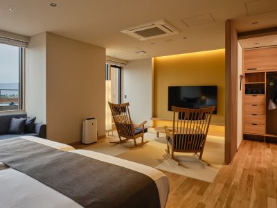 【湖側】温泉露天風呂付和洋室｜西館　※一例