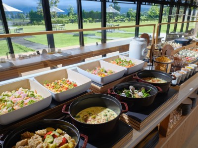 朝食「ハーフビュッフェ」　※イメージ