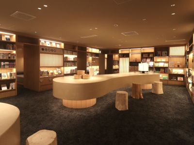 【2F風呂屋書店】風呂上りにじっくりと本の世界に浸る。それもまた贅沢な時間です。