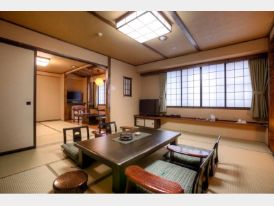 和室二間 10畳+6畳【ふるさと館】54平米